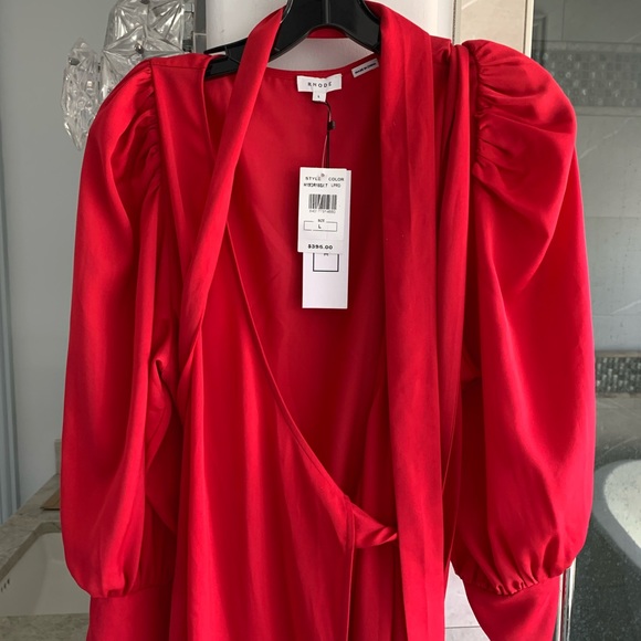 SOLD RHODE Frankie Blouson-Sleeve Wrap - Picture 9 of 12